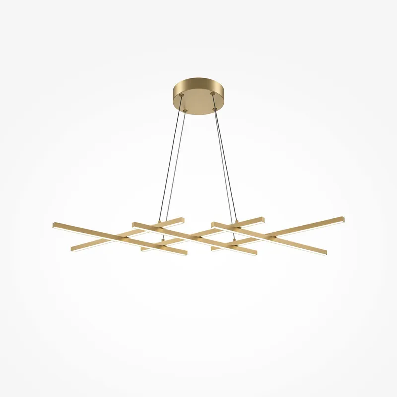 Acquista Ora Lampada a sospensione a LED con struttura in alluminio dal design moderno - 40W - Lumen - 2200k-3000k - IP20