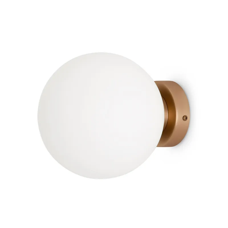 A Buon Prezzo Applique da parete moderna con struttura in metallo e diffusore in vetro - 40W - IP20