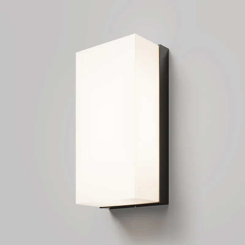 Novità Lampada da parete per esterno in alluminio e diffusore a LED in acrilico - 10W - Lumen 700 - 3000k Luce Calda - IP54