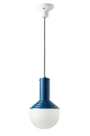 Lampada a sospensione in ceramica con diffusore in vetro dal design moderno - 60W - IP20 Esclusivo