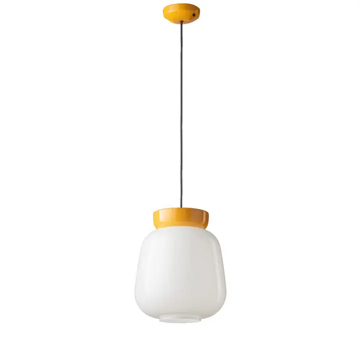 Lampada a sospensione moderna con diffusore grande in vetro - 60W - IP20 Sconto