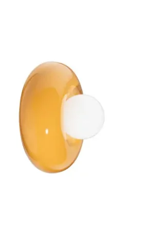 Applique da parete moderna in ceramica e diffusore in vetro - 25W - IP20 Spedito Oggi