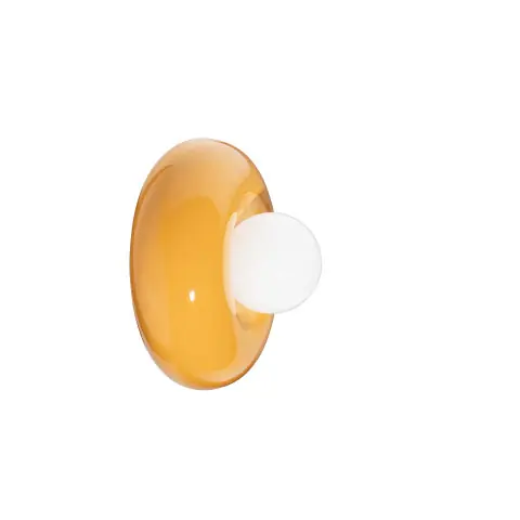 Applique da parete moderna in ceramica e diffusore in vetro - 25W - IP20 Spedito Oggi