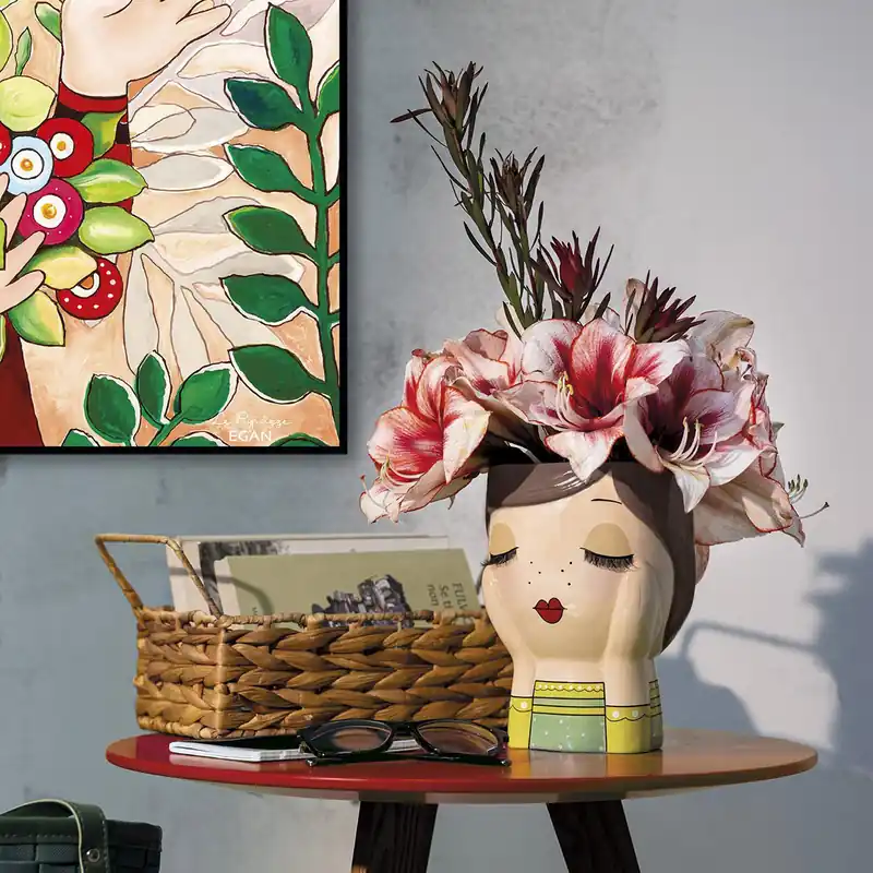 Vaso in ceramica dal design moderno ed elegante Mimì Ultima Occasione