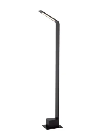 Paletto luminoso alto per esterno in alluminio con diffusore a LED moderno - 6W - Lumen 750 - 3000k Luce Calda - IP54 Offerta Del Giorno