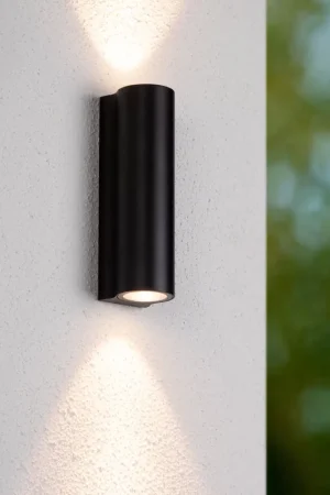 Applique da parete per esterni con doppio LED e struttura in alluminio - 6W - Lumen 568x2 - 2700k Luce Calda - IP54 Solo Oggi