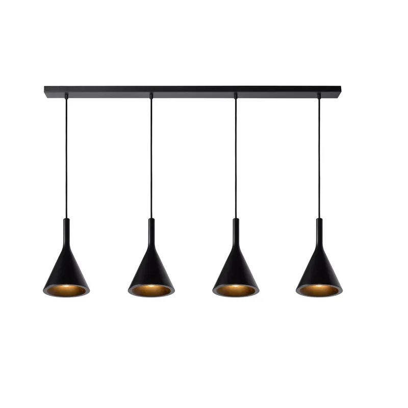 Ordina Subito Lampada a sospensione moderna lineare con diffusore a forma di cono in ceramica - 25W - 20