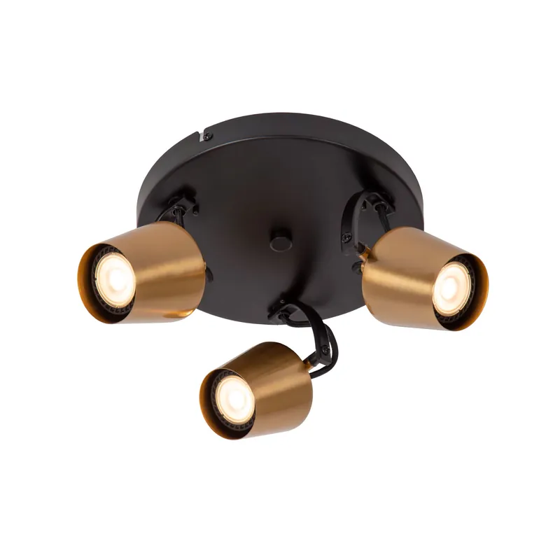 Faretto da soffitto in metallo con tre diffusori orientabili dal design moderno - 8W - IP20 Promozione Esclusiva