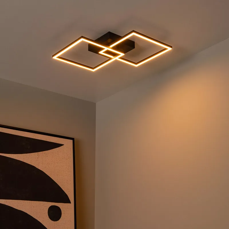 Offerta Speciale Plafoniera da soffitto con struttura in alluminio e diffusore a LED - 23W - Lumen 950 - 2700k Luce Calda - IP20