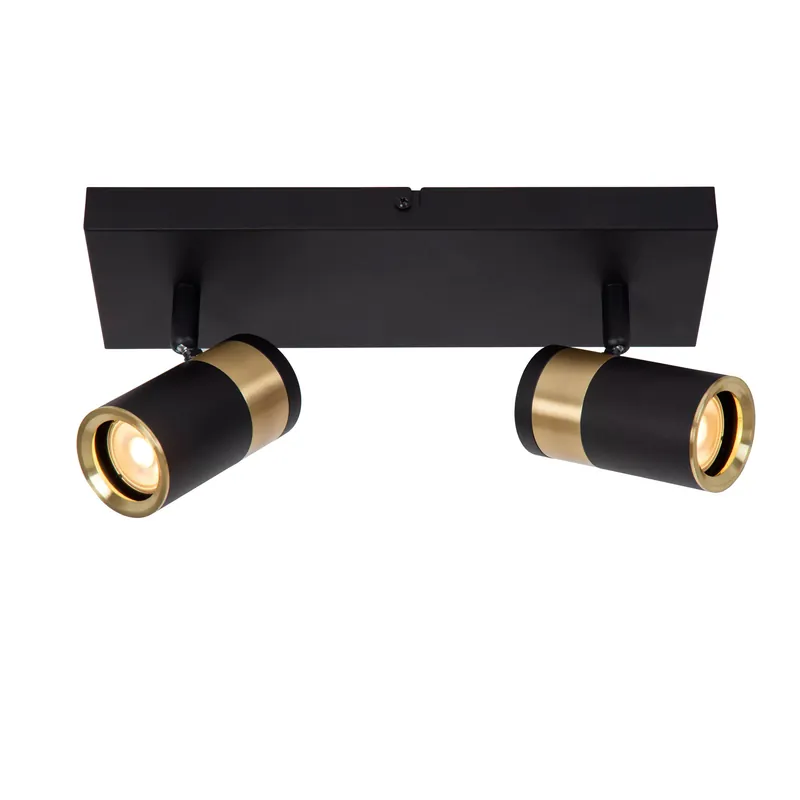 Acquista Ora Faretto da soffitto in metallo con doppio diffusore orientabile - 40W - IP20