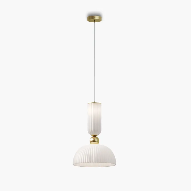 Soddisfatti O Rimborsati Lampada a sospensione a LED struttura in metallo e diffusore in vetro - 60W - Lumen 510 - 2700k Luce Calda - IP20