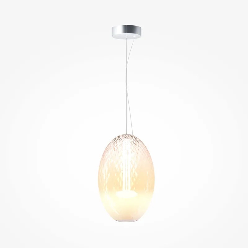 Lampada a sospensione moderna con diffusore a goccia in vetro a led dimmerabile - 19W - Lumen 2500 - 2700k Luce Calda - IP20 Bestseller