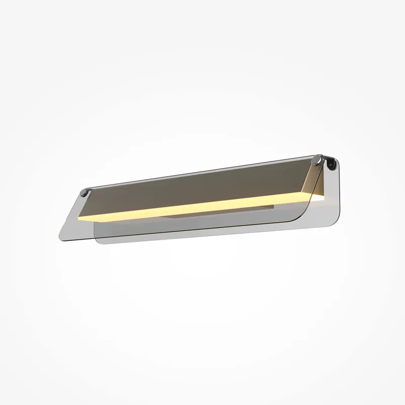 Lampada da parete lineare con diffusore a led - 10W - Lumen 1150 - 3000k Luce Calda - IP20 Professionale