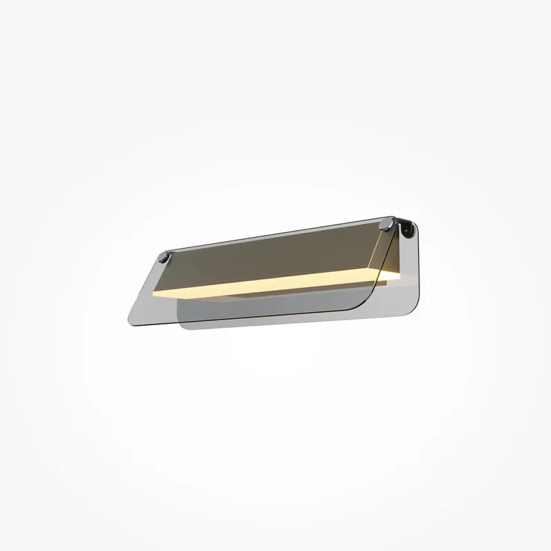 Lampada da parete lineare piccola con diffusore a led - 6W - Lumen 730 - 3000k Luce Calda - IP20 Non Perdere