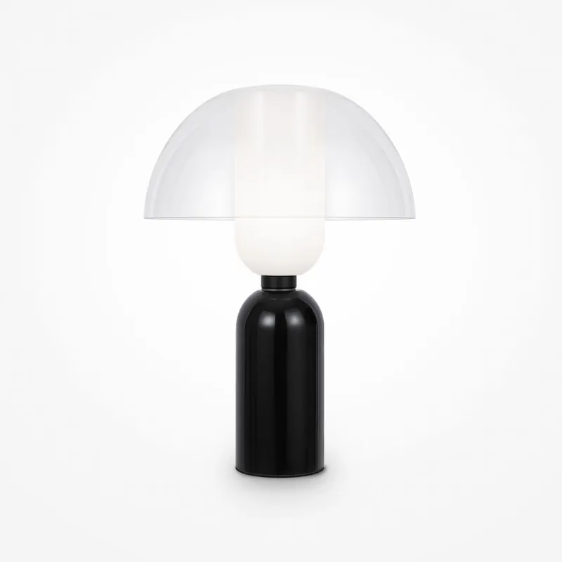 Scelto Dai Clienti Lampada da tavolo moderna con diffusore in vetro a forma di fungo - 60W - IP20