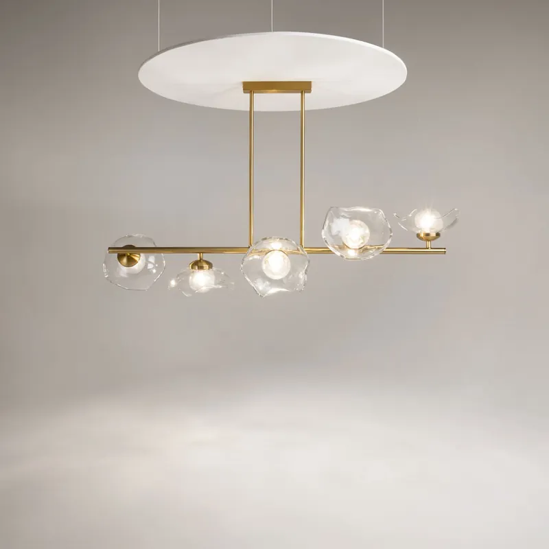 Lampada a sospensione moderna con cinque diffusori in vetro - 28W - IP20 Più Venduto