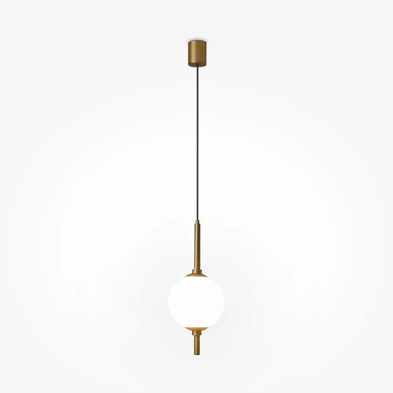 Nuova Collezione Lampada a sospensione moderna con diffusore in vetro a LED - 7W - Lumen 500 - 3000k Luce Calda - IP20