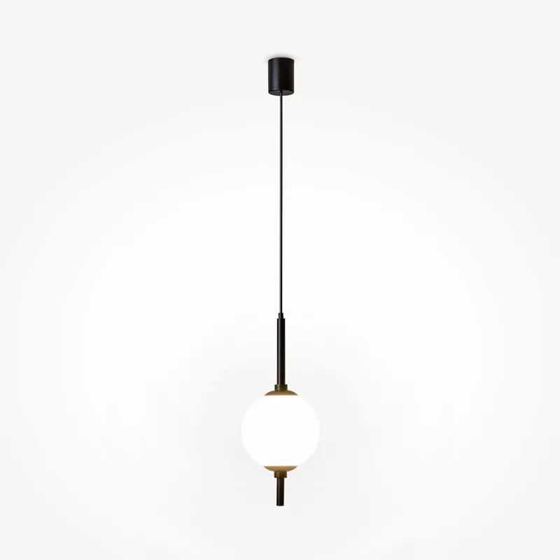 Lampada a sospensione moderna con diffusore in vetro a LED - 7W - Lumen 500 - 3000k Luce Calda - IP20 Prezzo Basso