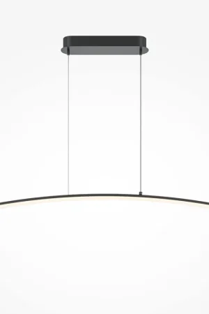 Ultimissimo Modello Lampada a sospensione a LED con diffusore ad arco in alluminio e acrilico - 15W - Lumen 1150 - 2200k-3000k - IP20
