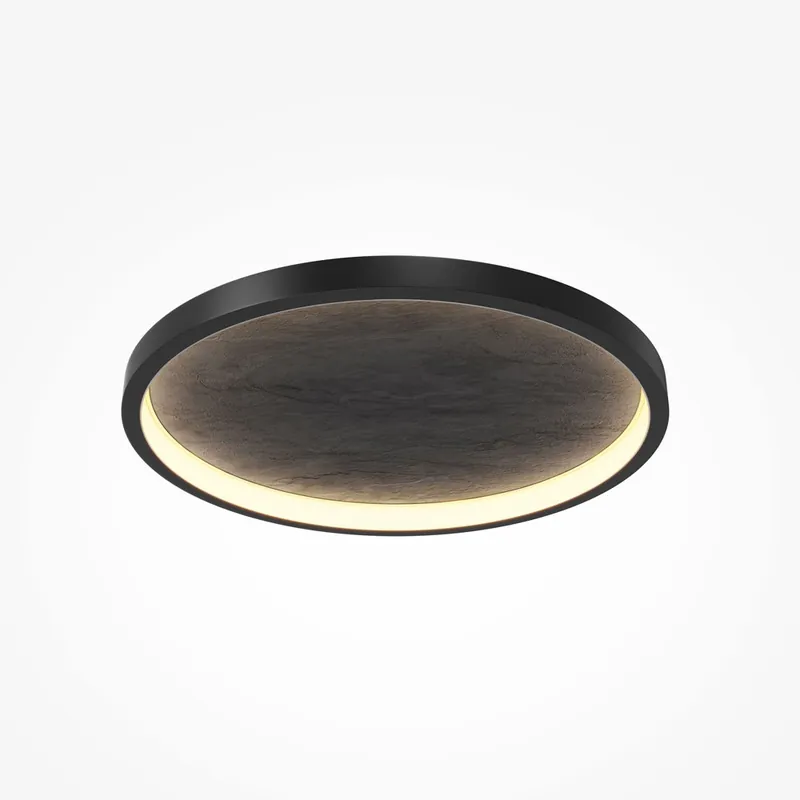Nuovo Arrivo Lampada da soffitto grande rotonda in metallo con diffusore a led - 40W - Lumen 450 - 3000k Luce Calda - IP20