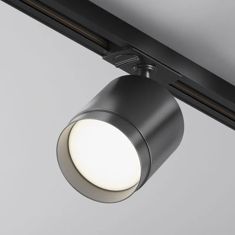 Direttamente Dal Produttore Faretto per sistema a binario monofase con diffusore orientabile - 15W - IP20