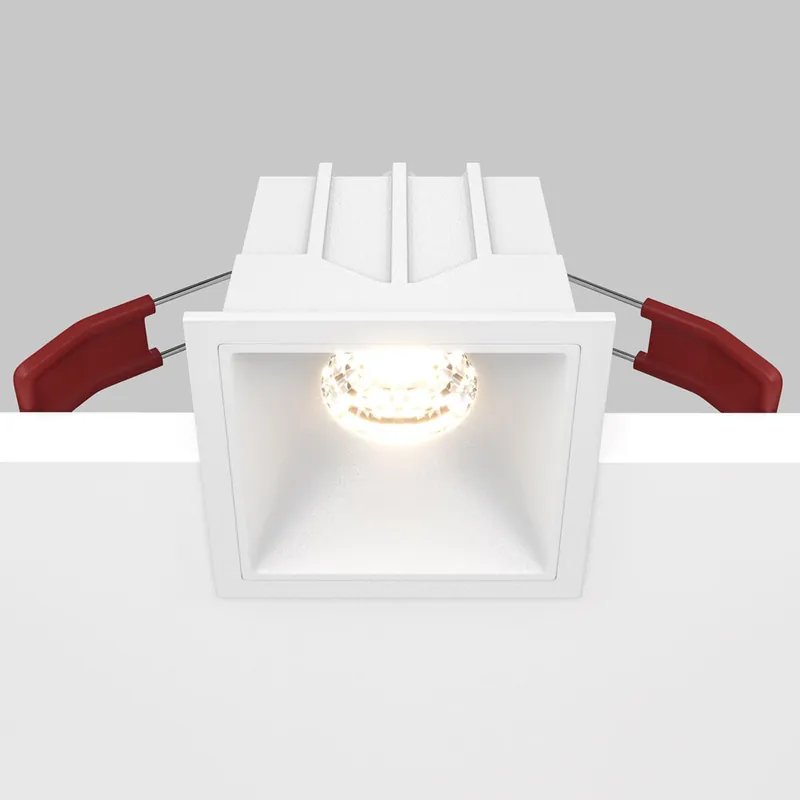 Non Perdere Faretto da incasso dal design moderno con diffusore a led - 10W - Lumen 500 - 3000k Luce Calda - IP20