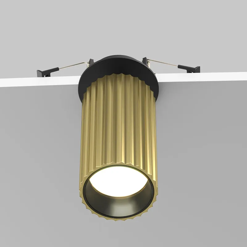 Faretto da incasso rotondo con diffusore in allumino - 10W - IP20 Quantità Limitata