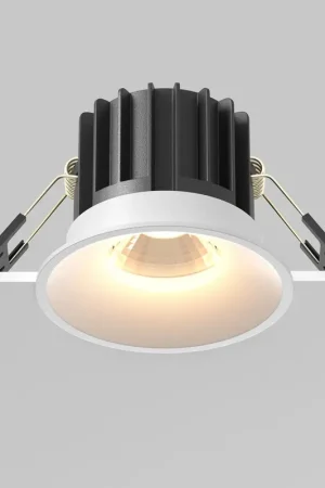 Ultimissimo Modello Faretto da incasso rotondo con diffusore a led - 12W - Lumen 850 - 3000k Luce Calda - IP20