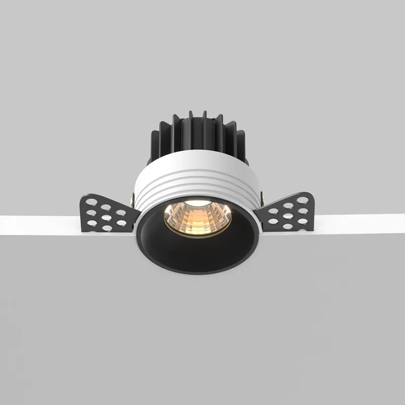 Consegna Rapida Faretto da incasso con diffusore a led rotondo - 7W - Lumen 480 - 3000k Luce Calda - IP20