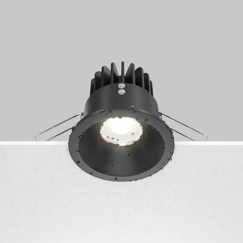 Ultima Occasione Faretto a LED da incasso in alluminio rotondo dal design moderno - 12W - Lumen 1040 - 4000k Luce Naturale - IP65