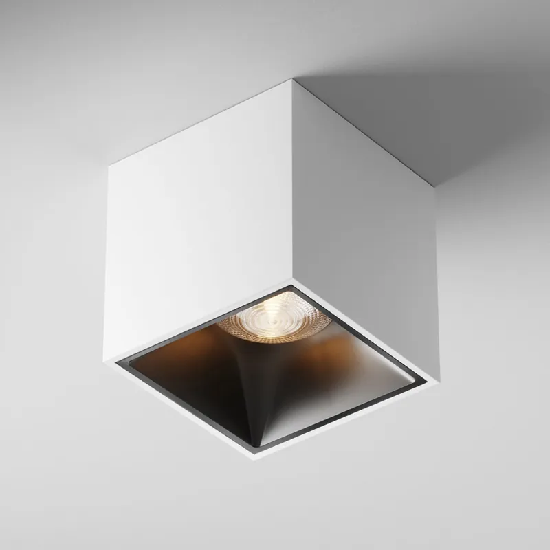 Faretto da soffitto in alluminio con led dimmerabile - 12W - Lumen 840 - 3000k Luce Calda - IP20 Occasione Imperdibile