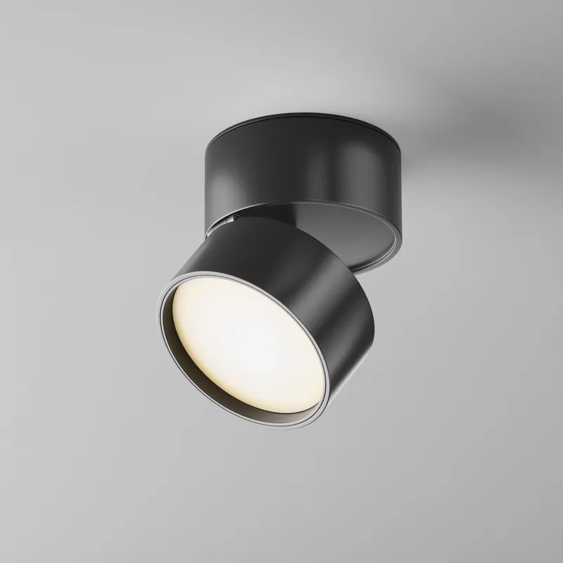 Non Perdere Faretto da soffitto piccolo rotondo in alluminio dal design moderno - 12W - Lumen 900 - 3000k Luce Calda - IP20