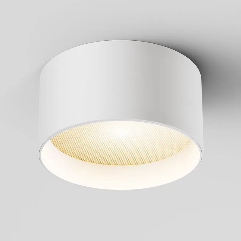Offerta Faretto da soffitto in alluminio con diffusore a led dal design moderno - 15W - Lumen 1030 - 3000k Luce Calda - IP20