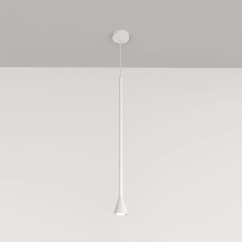 Lampada a sospensione con diffusore singolo dal design moderno ed elegante - 40W - IP 20 Reso Gratuito