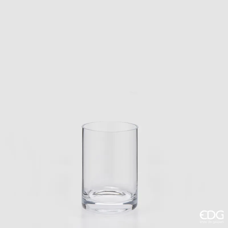 Pagamento Sicuro Vaso in vetro cilindrico basso