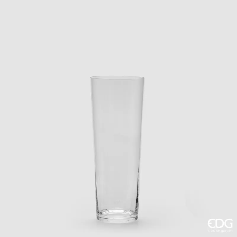Vaso in vetro svasato alto Subito Disponibile