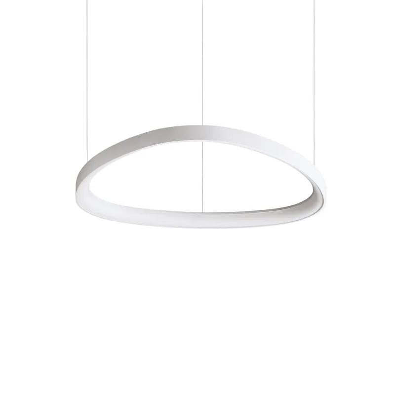 Promozione Lampada a sospensione a led piccola in alluminio dal design moderno - 47W - Lumen 5100 - 3000k Luce Calda - IP20