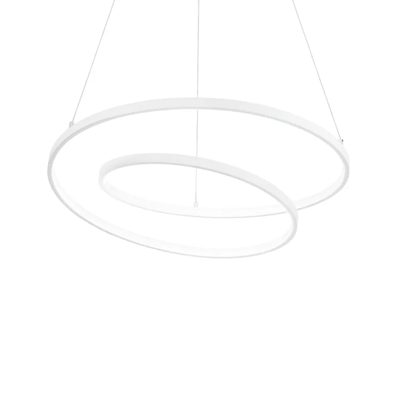 Direttamente Dal Produttore Lampada a sospensione grande con diffusore a LED dal design moderno - 52W - Lumen 6100 - 3000k Luce Calda - IP20