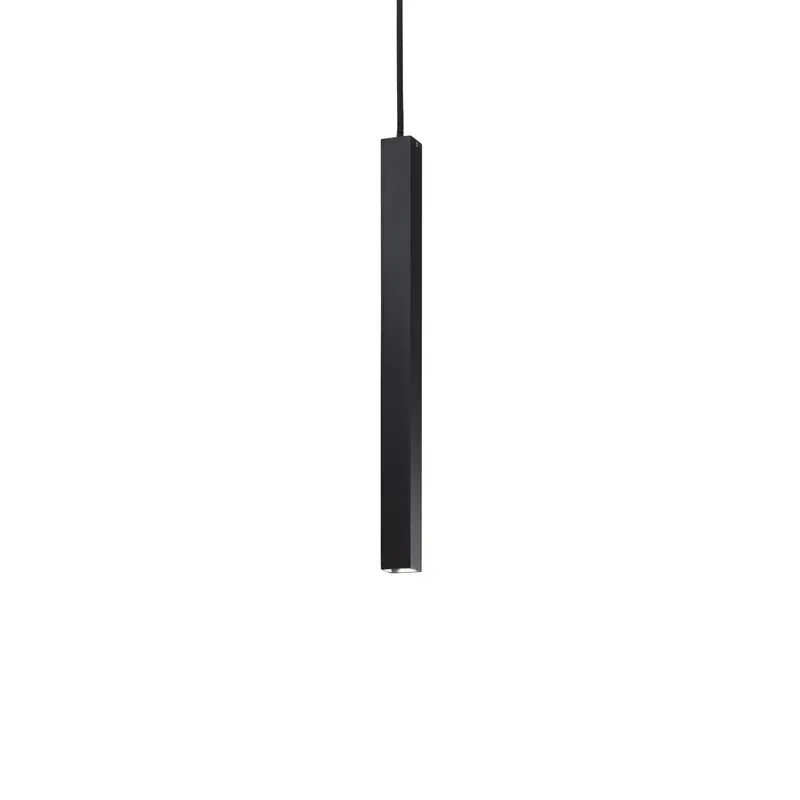 Lampada a sospensione con diffusore singolo a led corto e quadrato - 11W - Lumen 1150 - 3000k Luce Calda - IP20 Compra Online
