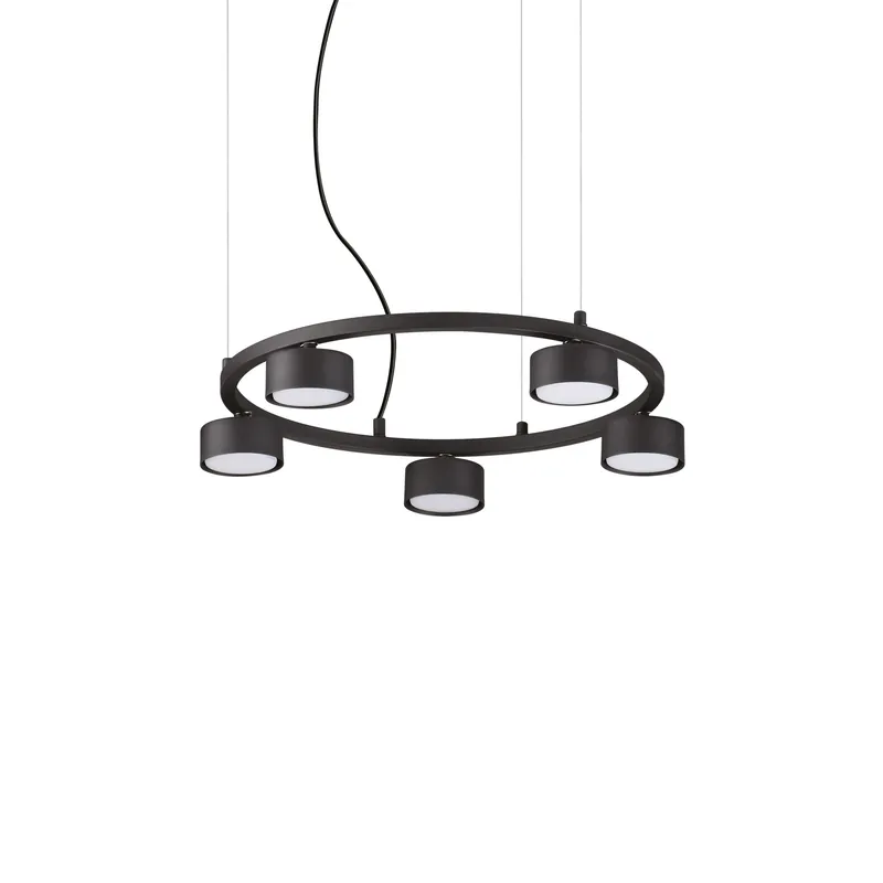 Esclusivo Lampada a sospensione rotonda piccola con 5 diffusori dal design moderno - 9W - IP20