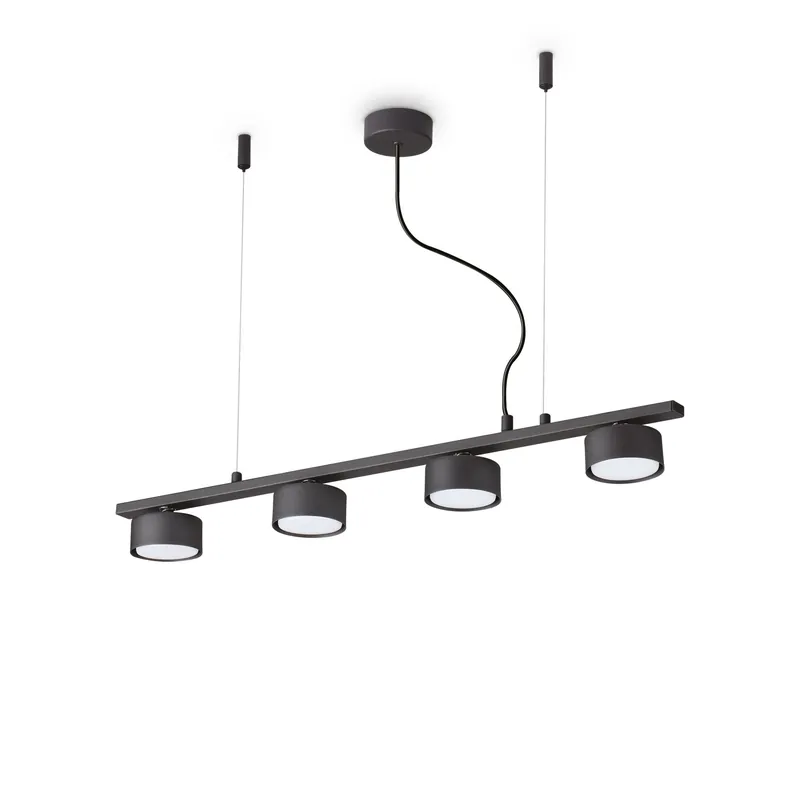 Lampada a sospensione lineare piccola con 4 diffusori dal design moderno - 9W - IP20 Prezzo Ridotto