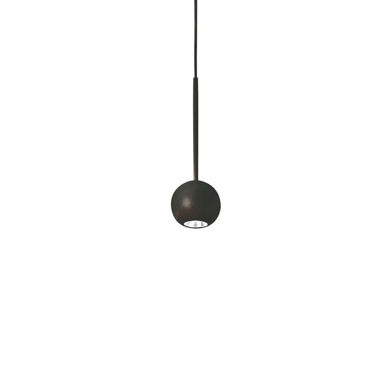 Lampada a sospensione singola a LED con diffusore in alluminio a sfera - 4W - Lumen 250 - 3000k Luce Calda - IP20 Super Prezzo