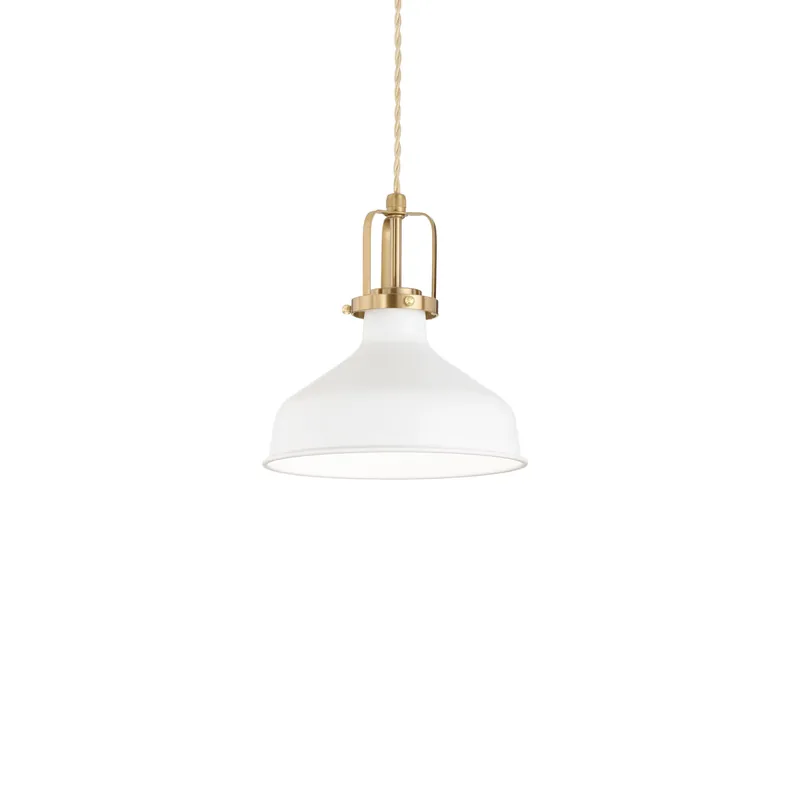 Lampada a sospensione con diffusore in metallo piccolo dal design industrial - 42W - IP20 Compra Online