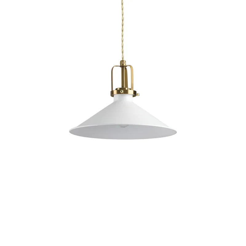 Prezzo Ridotto Lampada a sospensione diffusore a cono in metallo piccolo dal design industrial - 42W - IP20