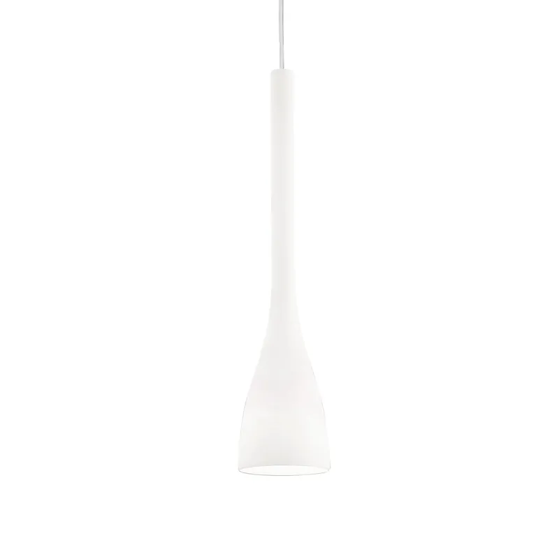 Nuova Collezione Lampada a sospensione moderna in metallo con diffusore grande in vetro - 60W - IP20