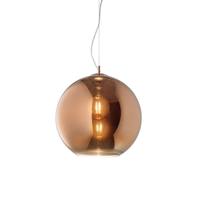 Ultima Occasione Lampada a sospensione di design in metallo con diffusore in vetro medio - 42W - IP20