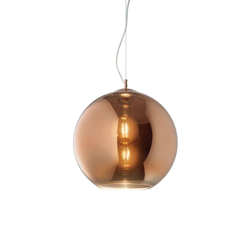 Lampada a sospensione di design in metallo con diffusore in vetro piccolo - 42W - IP20 Offerta Speciale