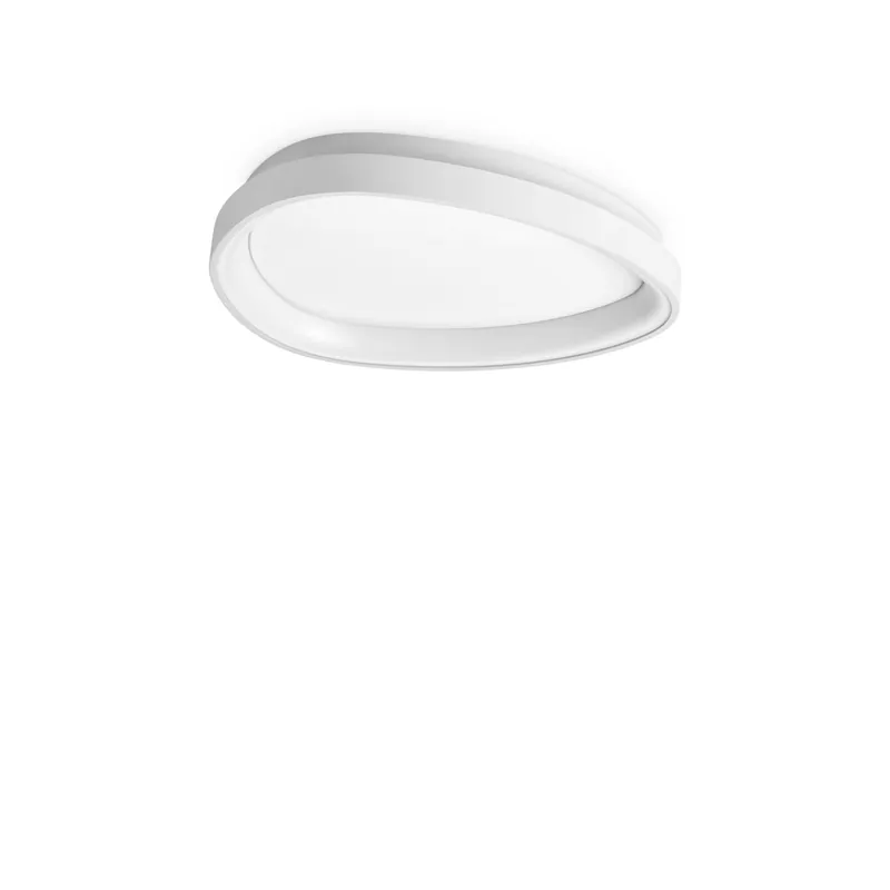 Plafoniera piccola a led con struttura in metallo e diffusore in policarbonato - 24W - Lumen 2900 - 3000k Luce Calda - IP20 Più Venduto