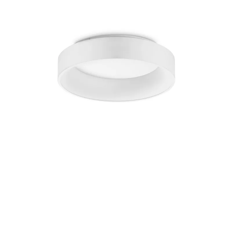 Prezzo Basso Plafoniera a led piccola con struttura in metallo e diffusore rotondo - 30W - Lumen 3150 - 3000k Luce Calda - IP20