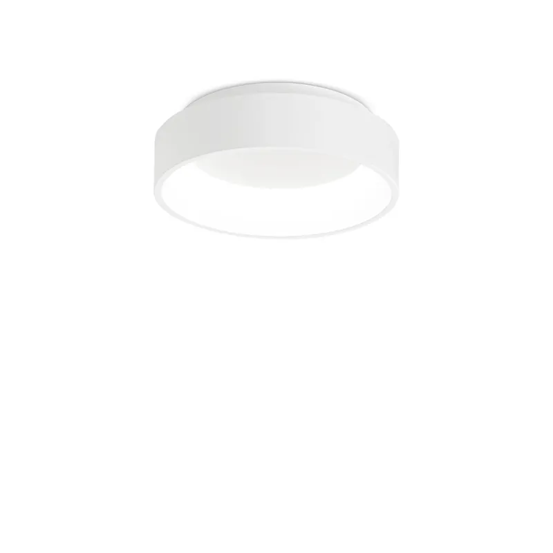 Plafoniera a led mini con struttura in metallo e diffusore rotondo - 21W - Lumen 2750 - 3000k Luce Calda - IP20 Acquista Ora